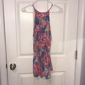 Tropical inspired romper